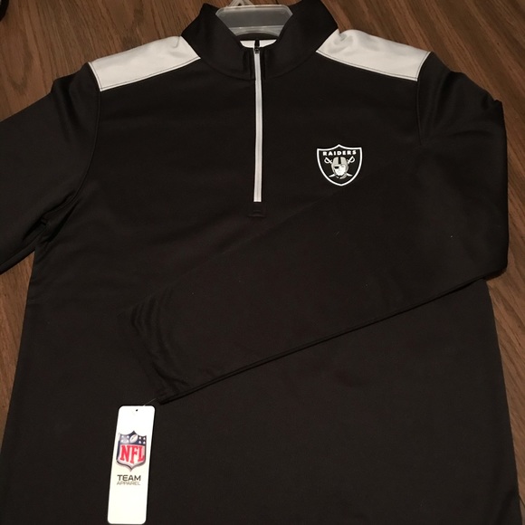 Other - Raiders Quarter Zip Athletic Sweatshirt